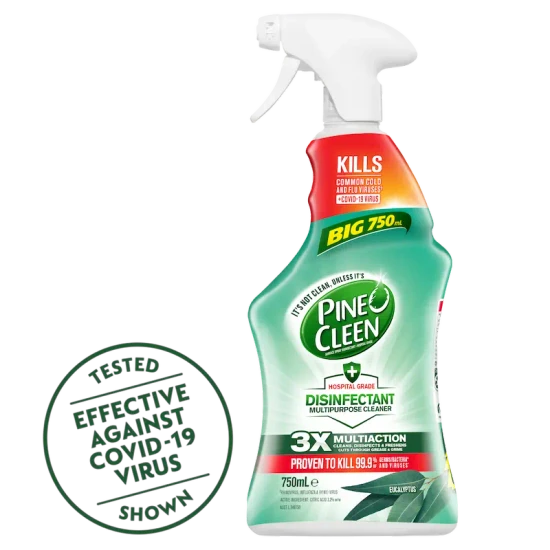 1897743_Hygiene_AU_Pine O Cleen_Disinfectant Multipurpose Cleaner Trigger Spray 750ml Eucalyptus_1x1_V1.webp