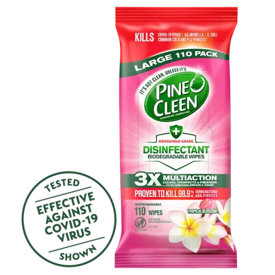 1897743_Hygiene_AU_Pine O Cleen_Disinfectant Wipes Tropical Blossom 110s_1x1_V1.png