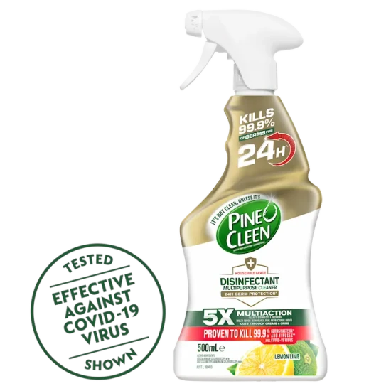 1897743_Hygiene_AU_Pine O Cleen_Disinfectant Multipurpose Spray 24 Hour Protection Lemon 500mL_1x1_V1.webp