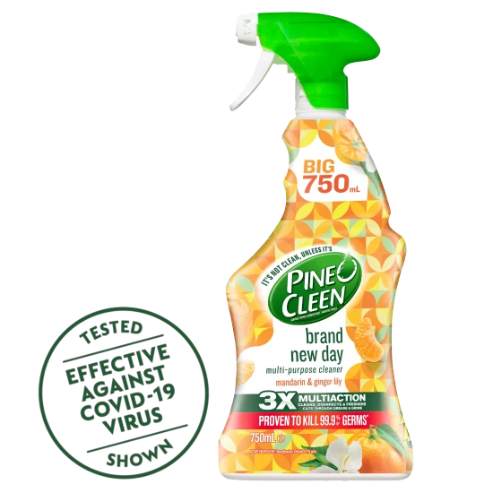 1897743_Hygiene_AU_Pine O Cleen_Brand New Day Multipurpose Trigger Spray Mandarin & Ginger Lily 750mL_1x1_V1.webp