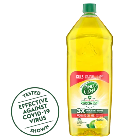 1897743_Hygiene_AU_Pine O Cleen_Antibacterial Liquid Disinfectant 1.25L Lemon Lime_1x1_V1.webp