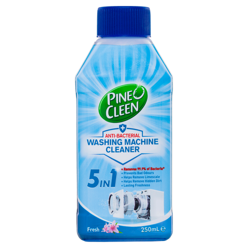 Pine O Cleen Antibacterial Washing Machine Cleaner 250mL Fresh 