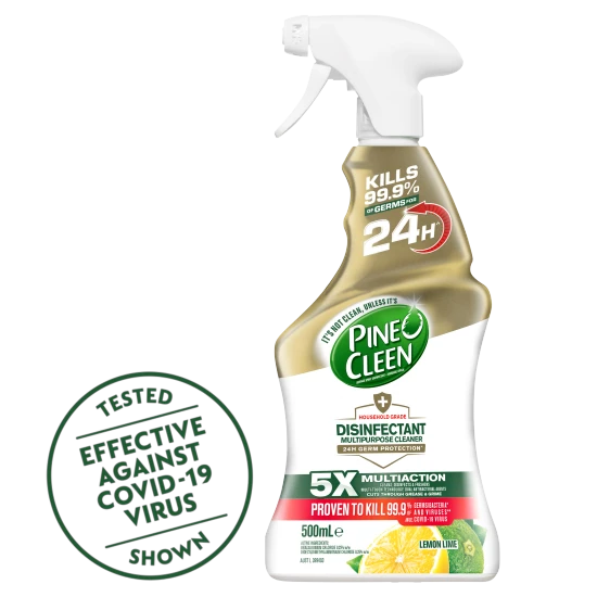 1897743_Hygiene_AU_Pine O Cleen_Disinfectant Multipurpose Spray 24 Hour Protection Lemon 500mL_1x1_V1.webp