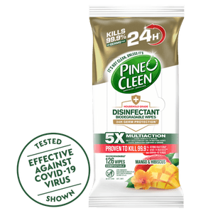1897743_Hygiene_AU_Pine O Cleen_Disinfectant Wipes 24 Hour Protection Mango 126s_1x1_V1.png