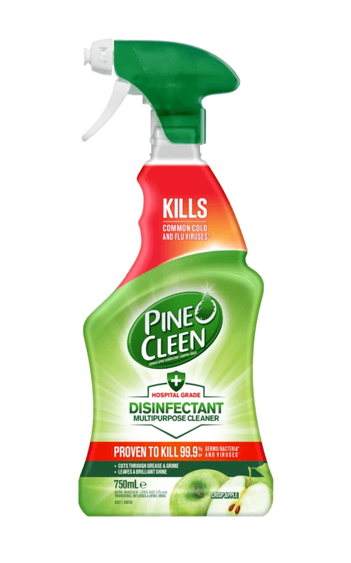 Pine O Cleen Disinfectant Multipurpose Cleaner Trigger Spray 750ml Crisp Apple