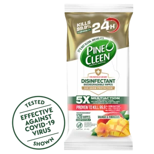1897743_Hygiene_AU_Pine O Cleen_Disinfectant Wipes 24 Hour Protection Mango 126s_1x1_V1.png
